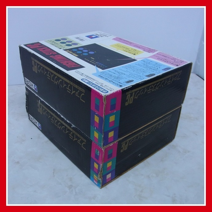 PCエンジン　ファイティングスティックPC 2台 PCE PCエンジン ファイティングスティックPC HPJ-08 FIGHTING STICK PC