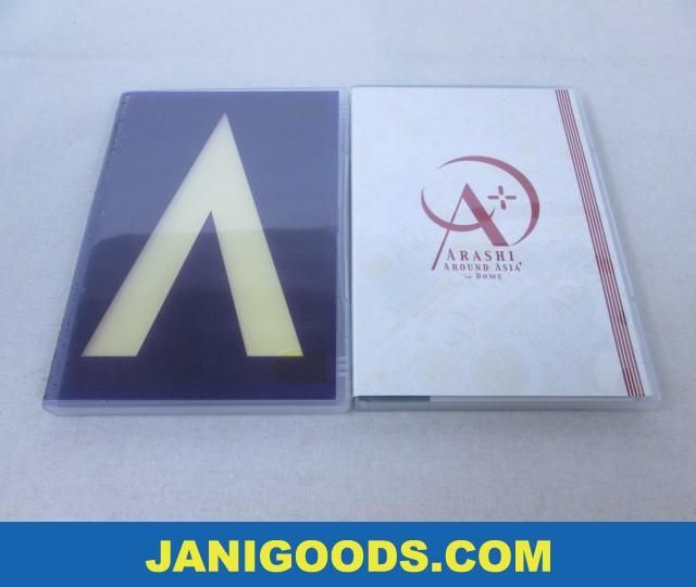 嵐 DVDセット AROUND ASIA 2008 in TOKYO/AROUND ASIA+ in DOME 2点 【美品】ジャニグッズ