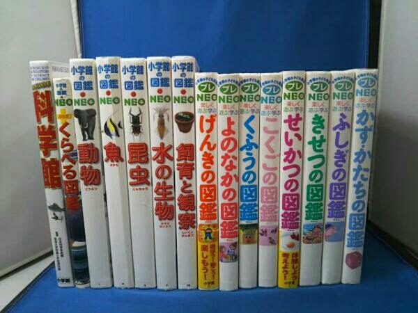 図鑑/子供向け/まとめ売り】小学館の図鑑NEO/プレNEO他 15冊セット(昆虫/