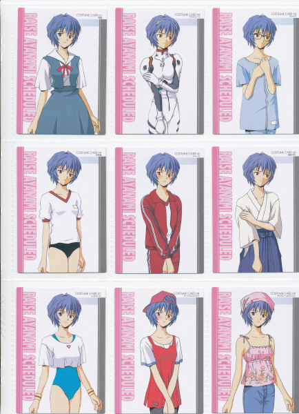 エヴァンゲリオン　綾波育成計画　全９０種ノーマルコンプ　レイ