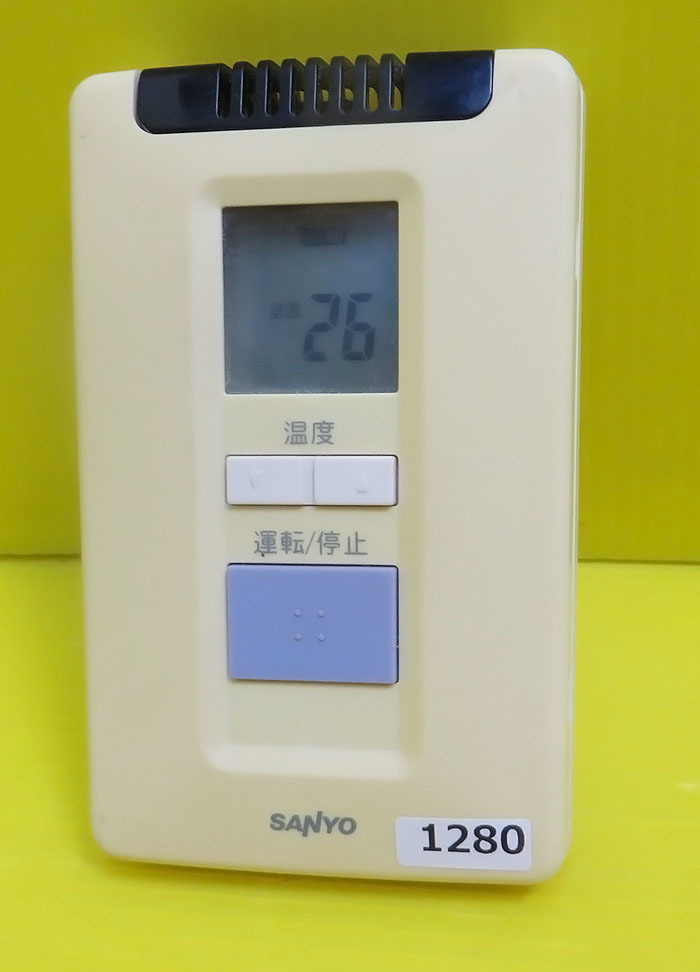 SANYO エアコン リモコン サンヨー RCS-L4VA : 公式通販 三洋 保証あり