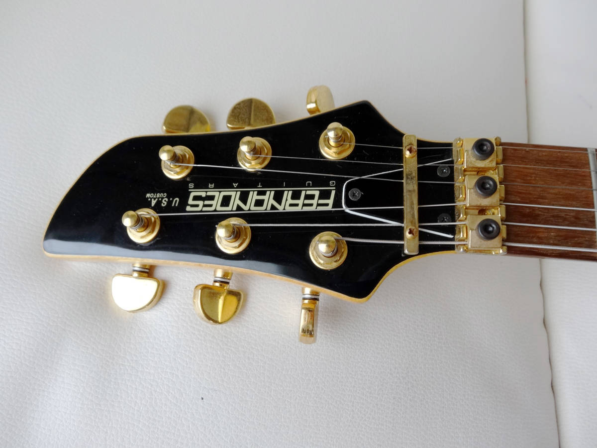 ◇FERNANDES APG-85S BK フルモードサスティナー搭載 整備済綺麗