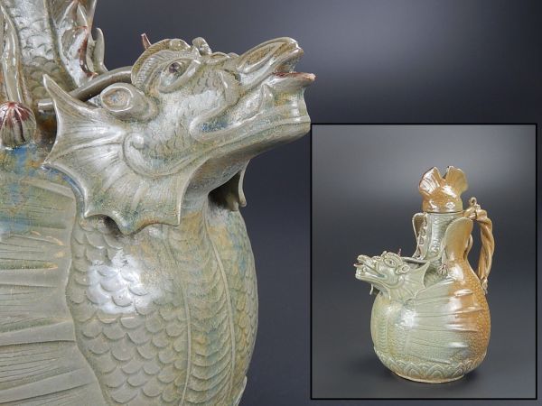 古美術 朝鮮古陶磁器 高麗青磁 鉢 時代物 極上品 初だし品 D5862