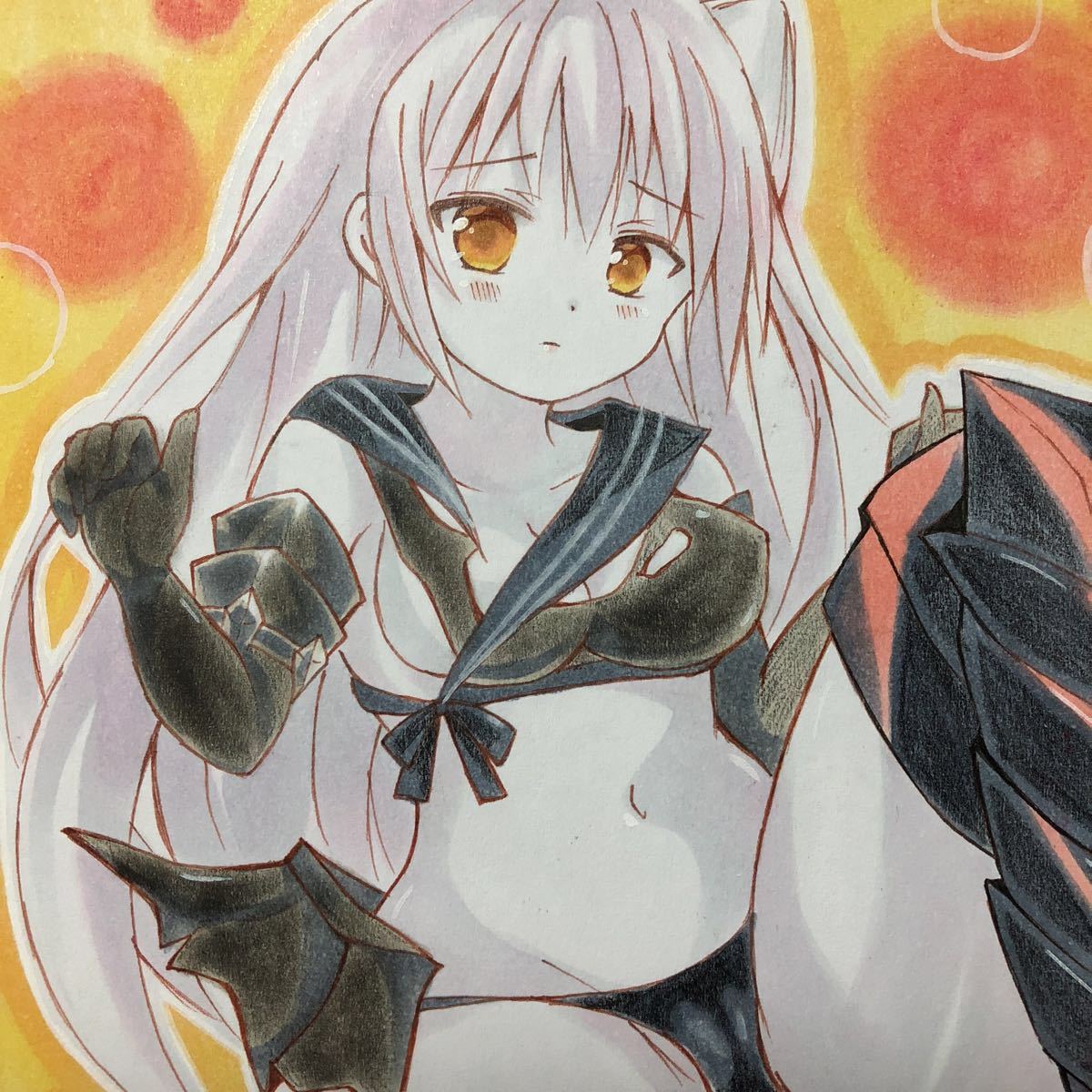 艦これ 空母棲姫 イラスト 手描きイラスト 売買されたオークション情報 Yahooの商品情報をアーカイブ公開 オークファン Aucfan Com