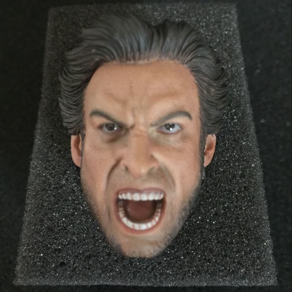 新品，本物保証 1/6 ZCTOYS ウルヴァリン ローガン ヘッド 怒号版(芸能人、タレント)｜売買されたオークション情報、yahooの商品情報をアーカイブ公開 - オークファン 芸能人、タレント