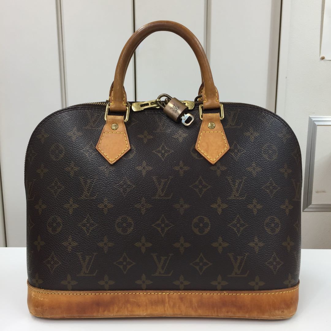  LOUIS VUITTON モノグラム アルマ ハンドバッグ(ハンドバッグ)｜売買されたオークション情報、yahooの商品情報をアーカイブ公開 - オークファン かばん、バッグ