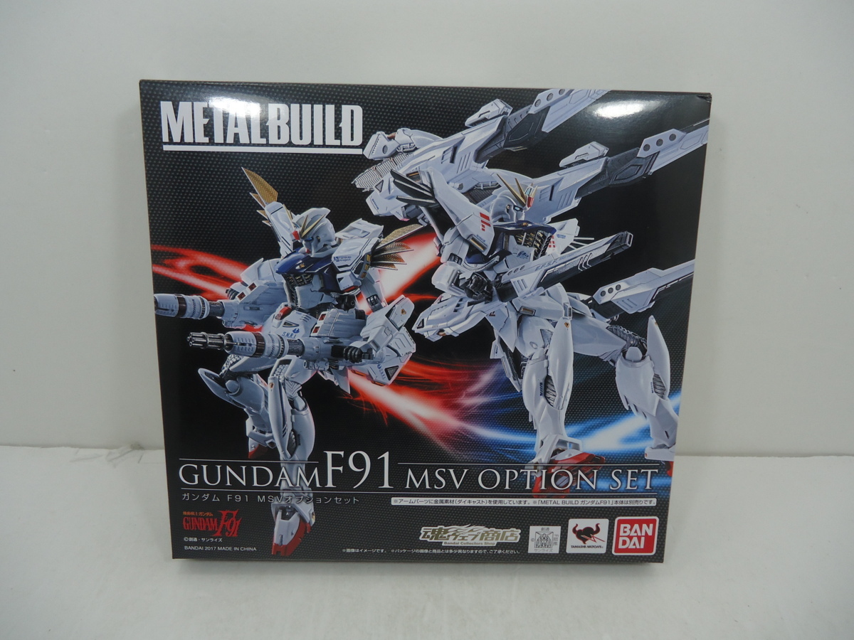 一流メーカー品 【未開封品】☆METAL BUILD ガンダムF91 & ガンダムF91 