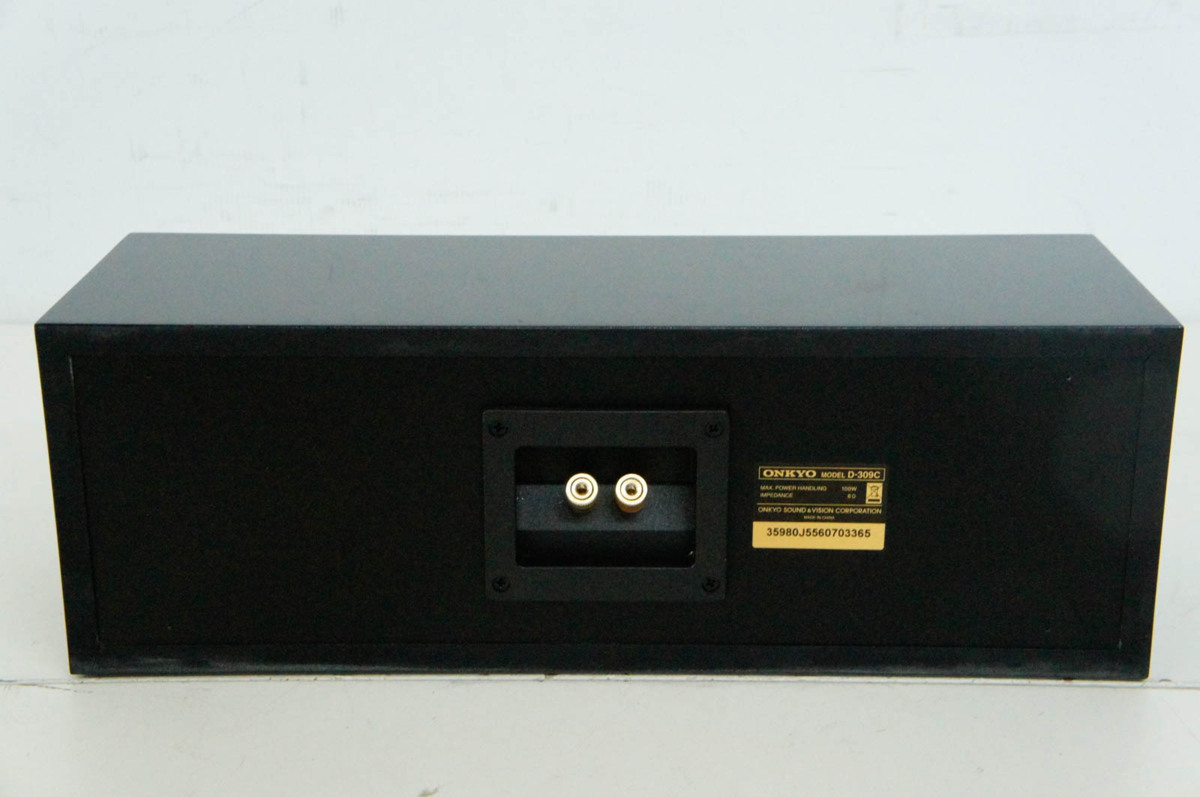 中古 ONKYO オンキョー D-309C センタースピーカー 単品 