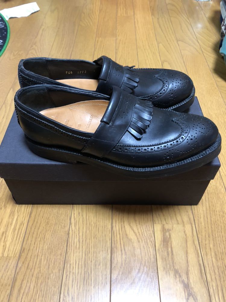 ユケテン×Mr.gentlemanウイングチップローファー ビームス アローズ シップス 