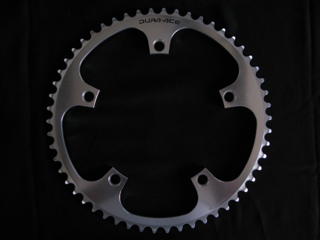 ピスト・競輪/NJS認定shimano【DURA-ACE】大ギア厚歯54T旧型中古品RF