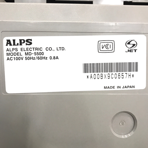 アルプス電気 ALPS MD-5500 マイクロドライプリンタ