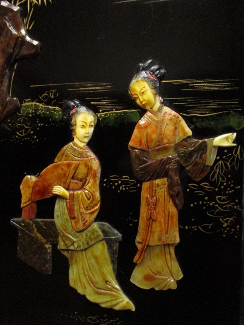 中国美術 牡丹 ジャパンサーチ | 漆器 漆芸蒔絵蓋付椀 花と蝶々◇極上