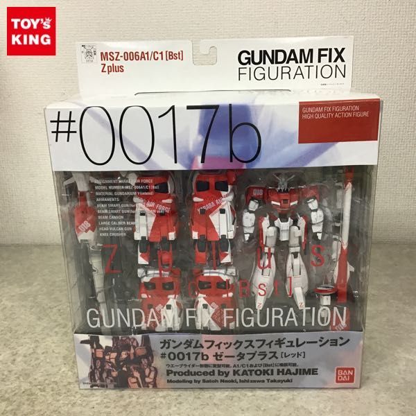 未開封 バンダイ GUNDAM FIX FIGURATION/GFF ＃0017b ゼータプラス レッド