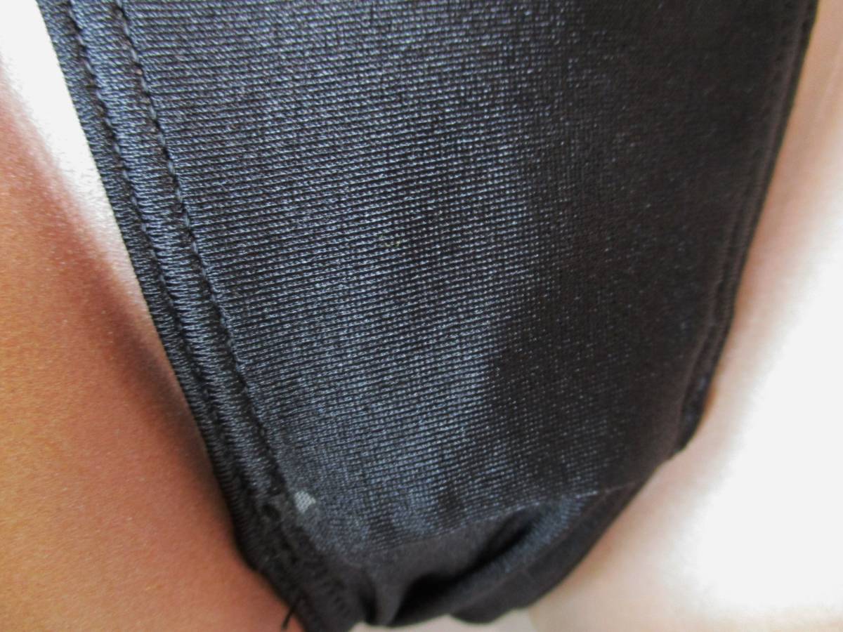 リサイクル品 つるつるMくらい エアロビインストラクター used 超ハイレグ ハイカットレオタード 光沢スルーパンスト 薄手ブライトタイツ _4