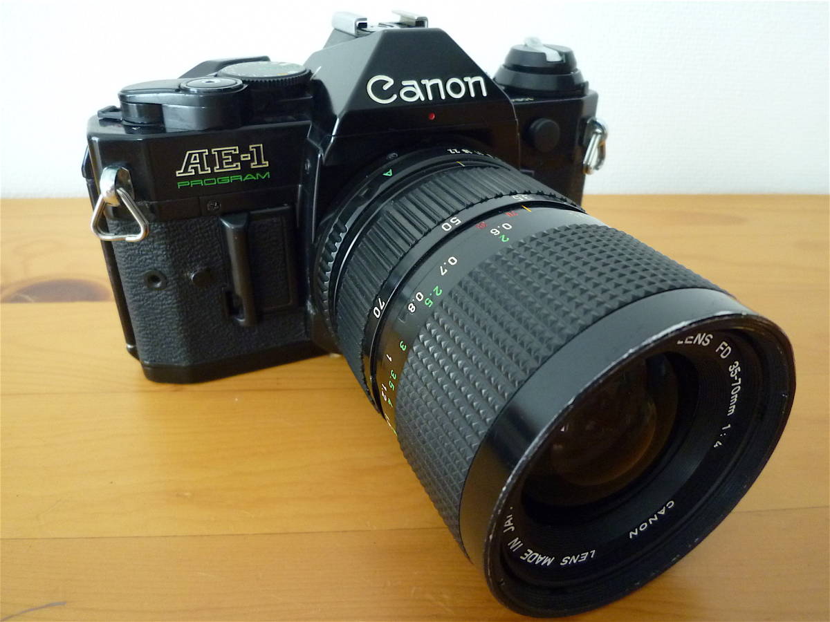 Canon AE-1 PROGRAM ブラック キヤノン キャノン プログラム Program