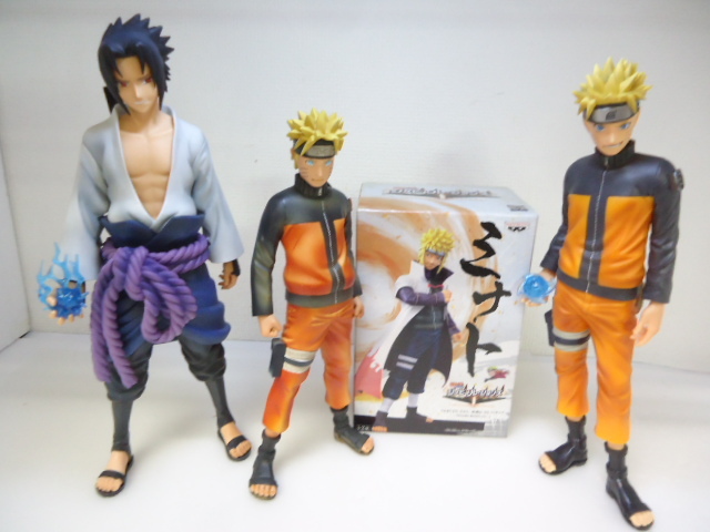 NARUTO ナルト疾風伝 Grandista ナルト/サスケ 他 フィギュア 4体 セット