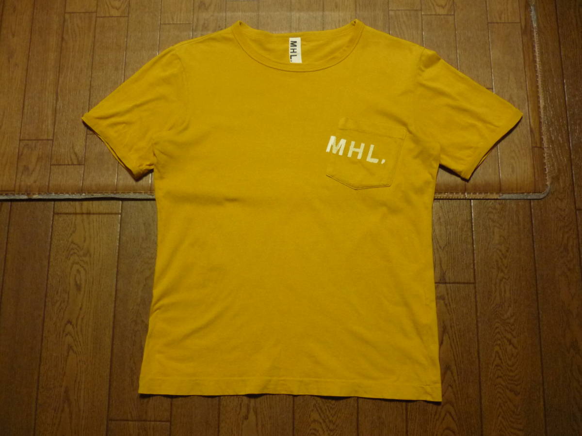 MARGARET HOWELL マーガレットハウエル MHL COTTON 日本製 JERSEY 白 