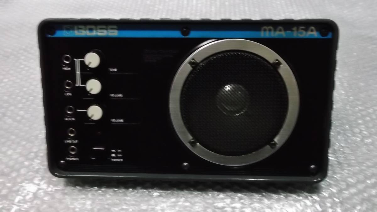 BOSS MA-15A ボス モニタースピーカー BOSS MA-15A 3点 分解清掃済み 