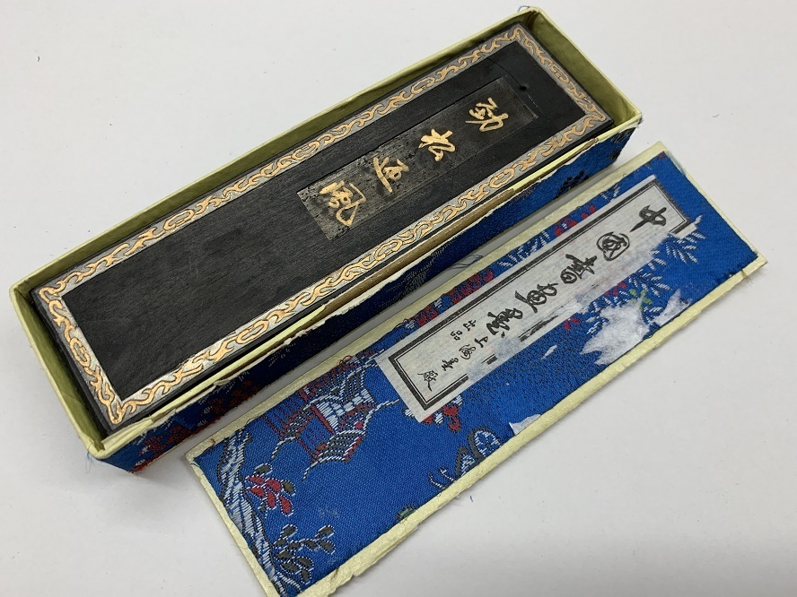 書道□ 古墨 1960年代 上海墨厂出品 □ 古墨 中国 唐墨 140g