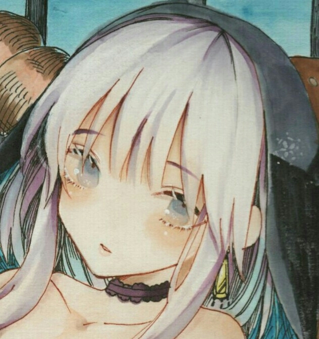 同人手描きイラスト オリジナル 色紙 コピック 手描きイラスト 売買されたオークション情報 Yahooの商品情報をアーカイブ公開 オークファン Aucfan Com