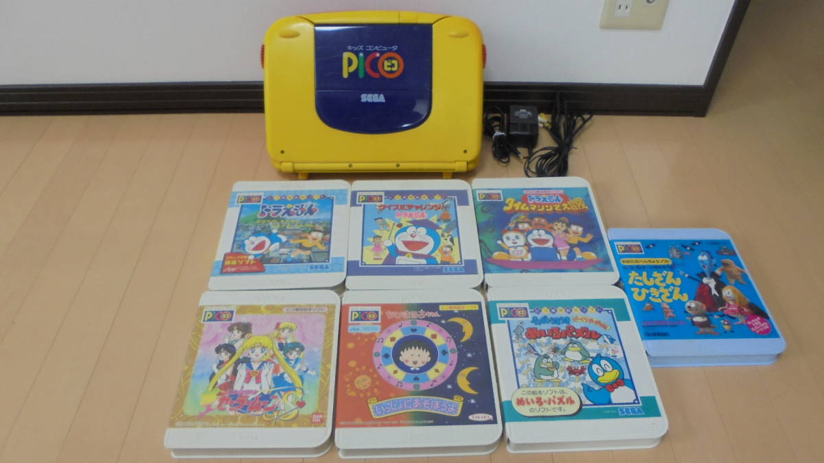 超希少□セガ キッズコンピューター□ピコ ゲームソフト セット