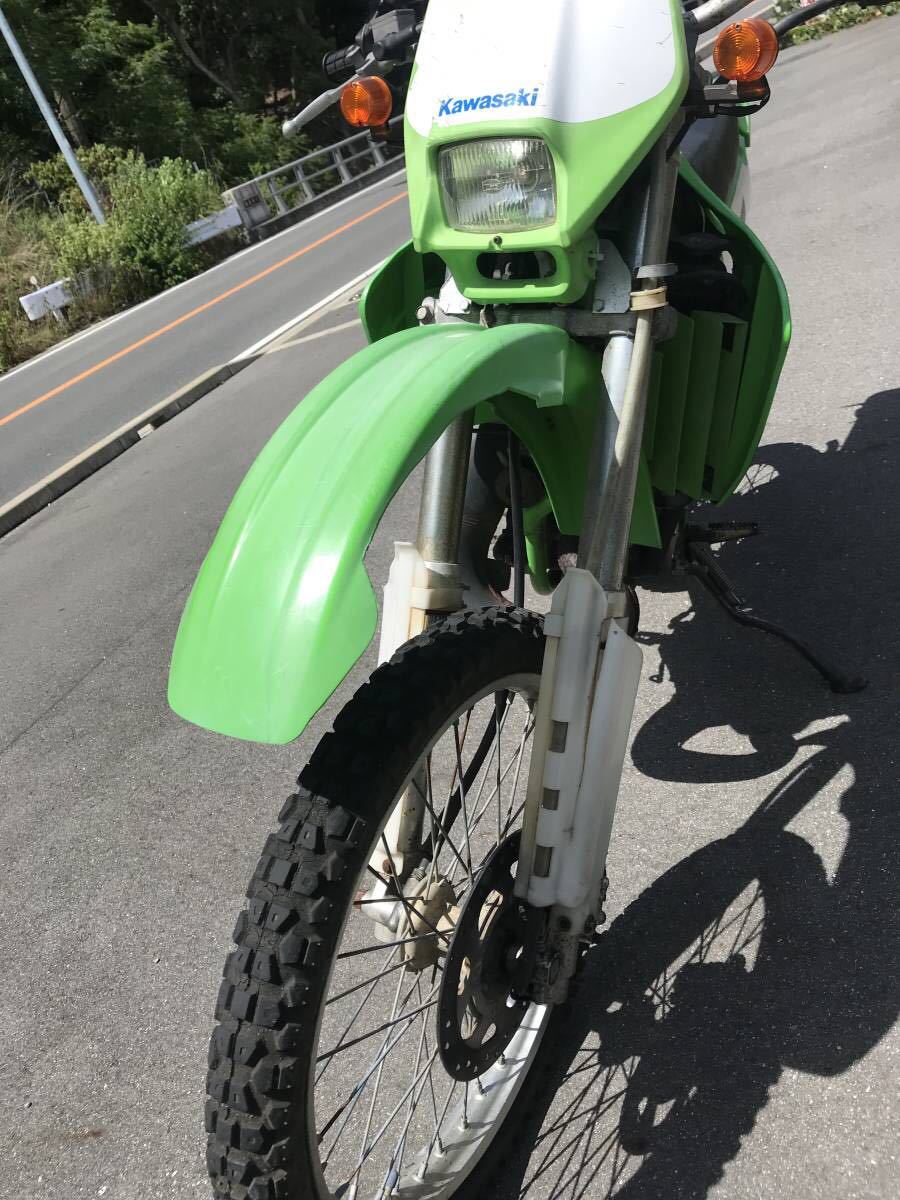 kawasaki KDX125 実働 エンジン始動動画あり 腰下整備後走行少