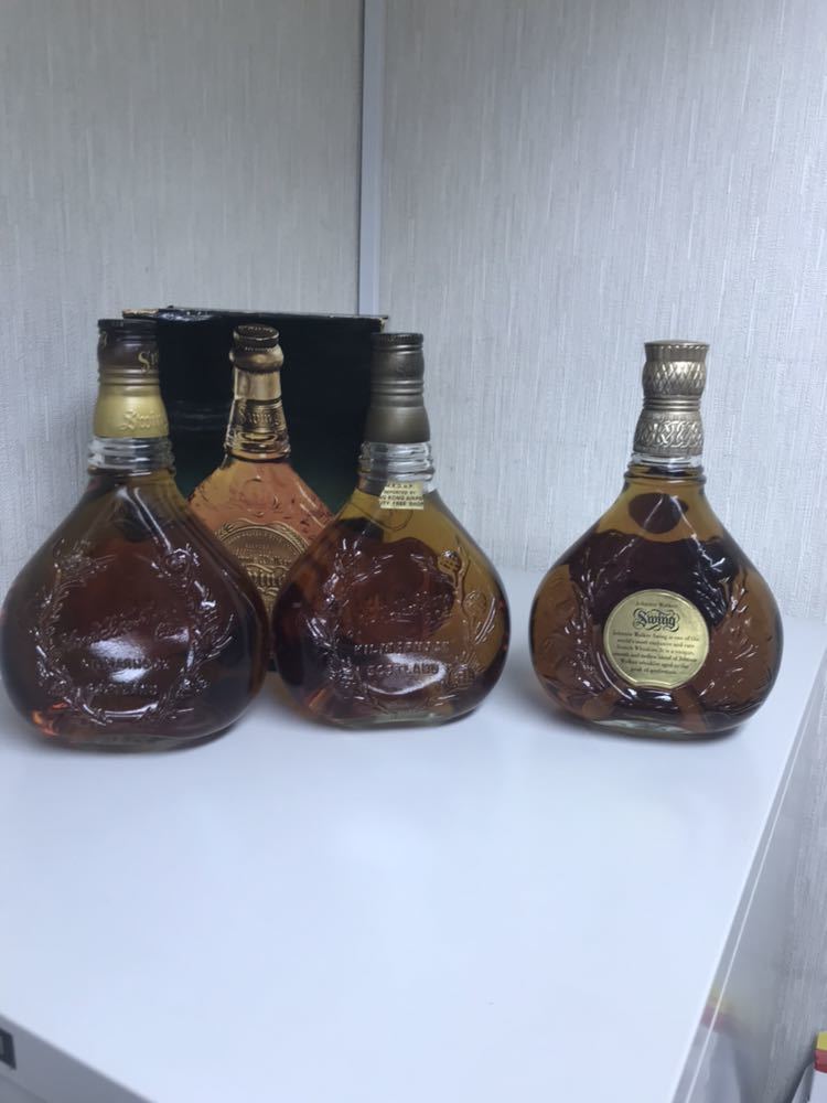 古酒 3本セット Johnnie Walker Swing ジョニーウォーカー スウィング