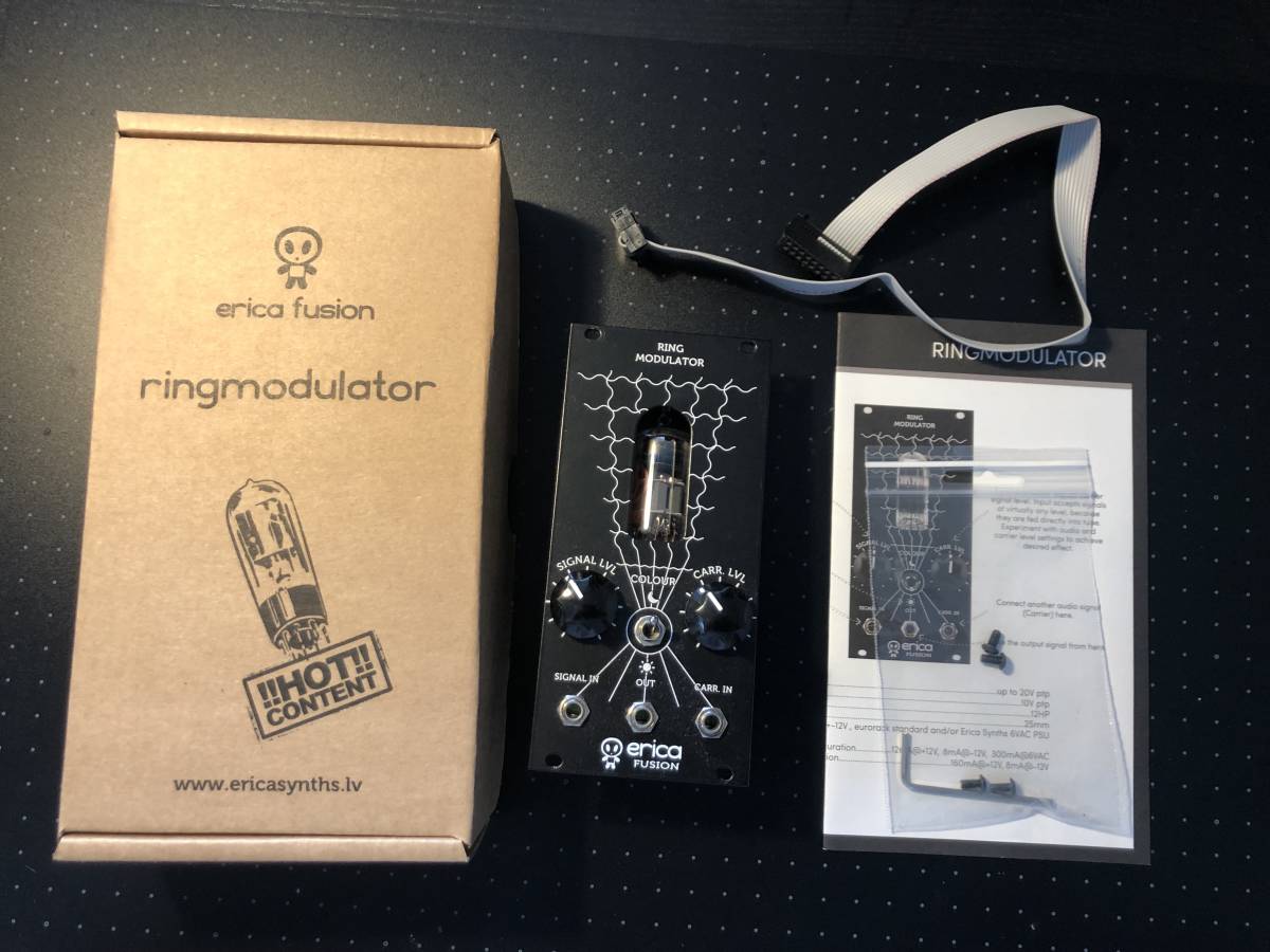 ほぼ新品：[ Erica Synths - Fusion series Fusion Ring Modulator V2 ] ユーロラック モジュラーシンセ Doepfer Mutable Intellijel 4ms