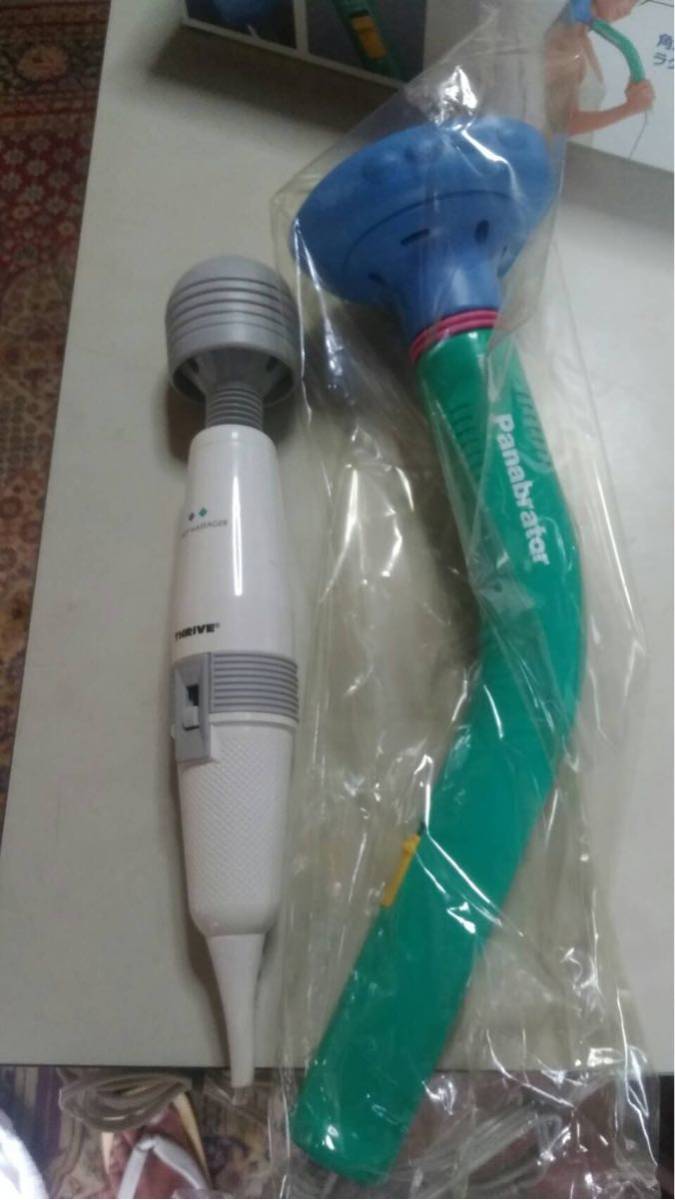 ナショナルハンディマッサージャー新品ですTHRIVE マッサージャー2本セット中古_2
