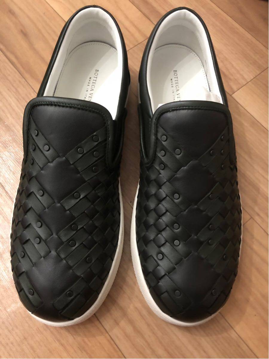 ボッテガヴェネタ レザースリッポン