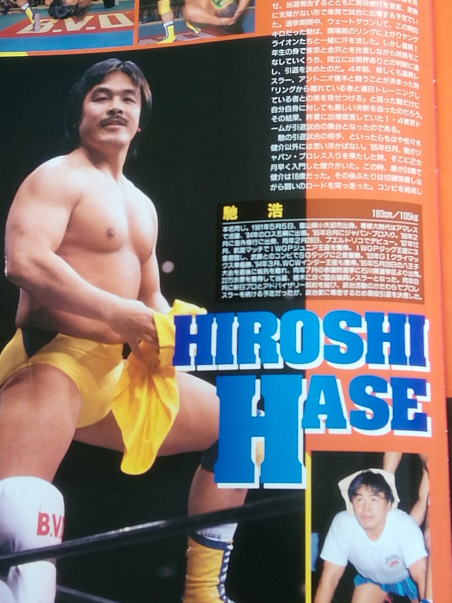 プロレスパンフレット 新日本プロレス 1996年01月04日 東京ドーム 高田