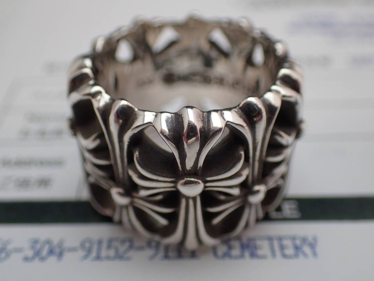 Chrome Hearts 【セメタリーリング】 24 号 ChromeHeartsセメタリー