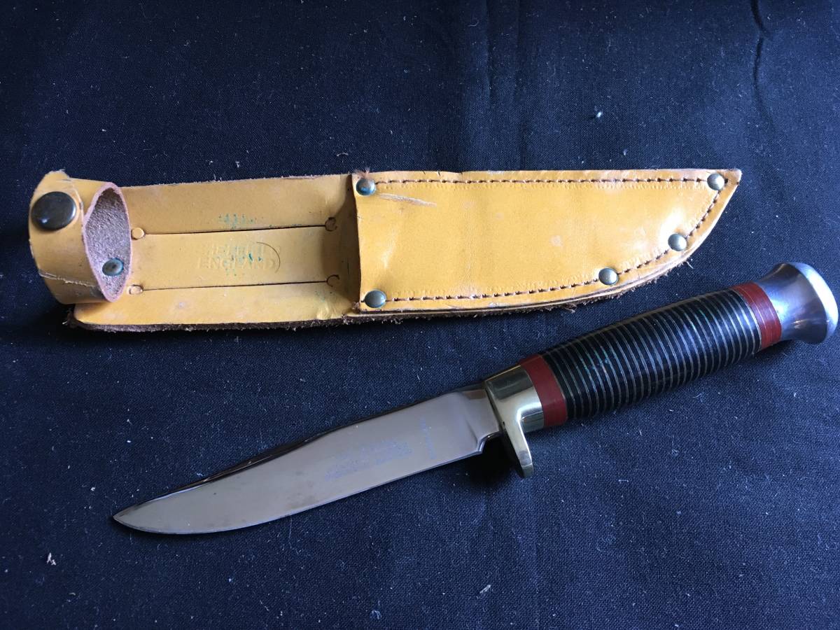 【超激得，定番人気】 ＳＨＥＦＦＩＥＬＤ シェフィールド ナイフ(ハンティングナイフ、狩猟刀)｜売買されたオークション情報、yahooの商品情報をアーカイブ公開 - オークファン ハンティングナイフ、狩猟刀