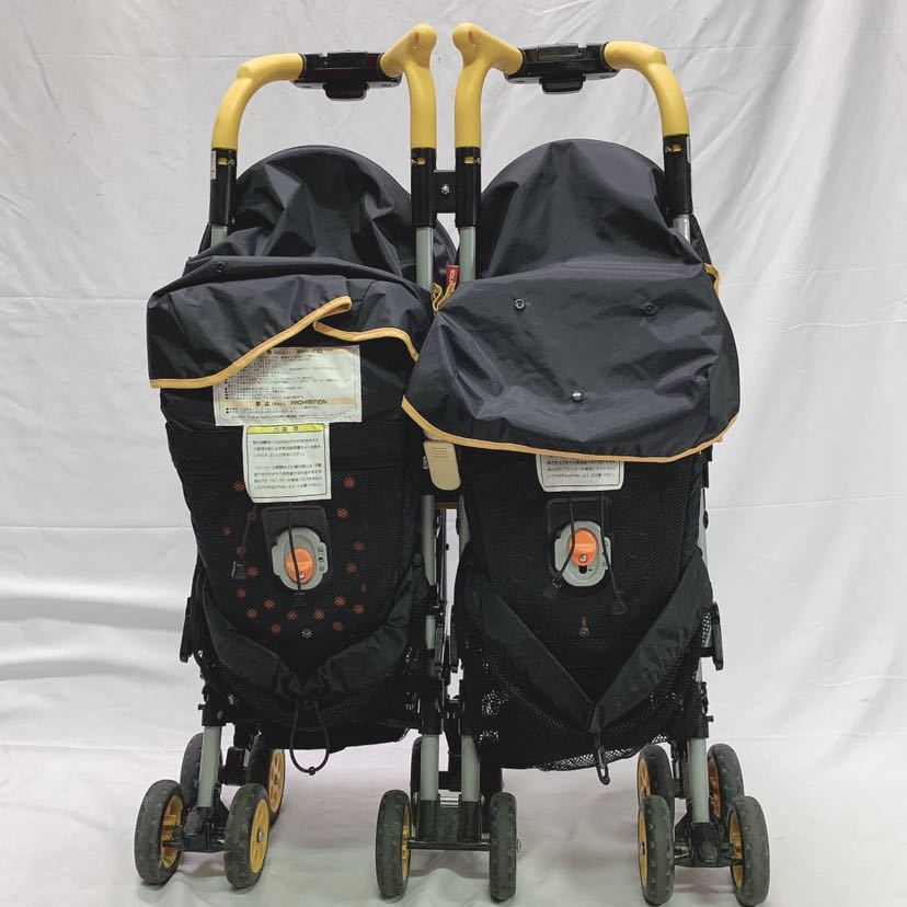 Aprica アップリカ ツインベビーカー 二人乗り用 ベビーカー QL-148 R 
