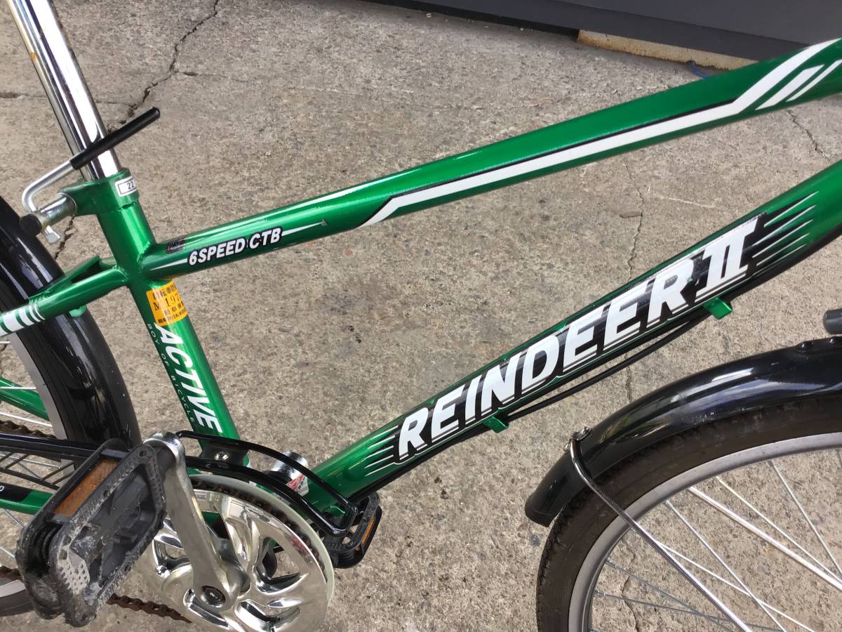 岐阜発 子供用自転車 /22インチ REINDEER Ⅱ 自転車 / CHALINX /6段 
