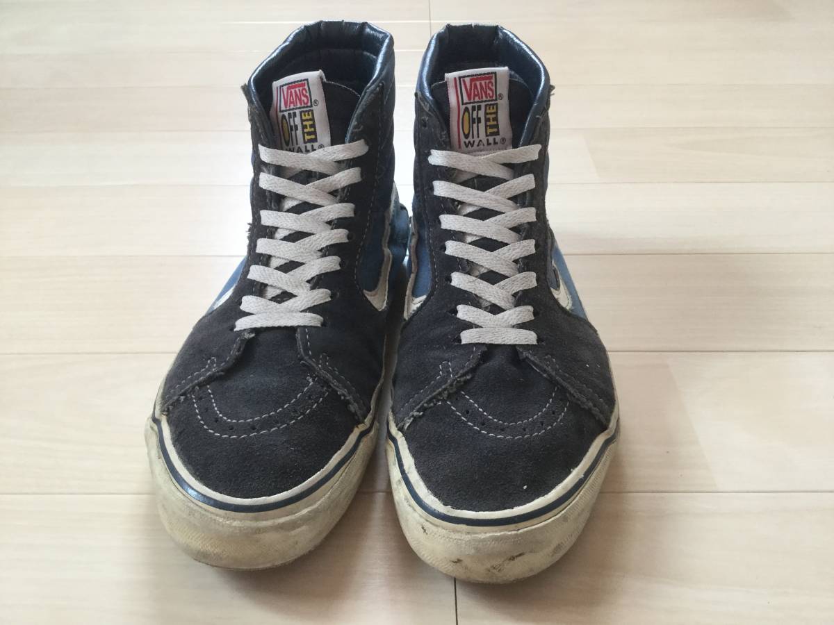 【SALE，人気】 90&rsquo;s USA製 VANS バンズ SK8-HI ハイトップ スケートハイ アメリカ製ビンテージ(28.5cm)｜売買されたオークション情報、yahooの商品情報をアーカイブ公開 - オークファン 28.5cm