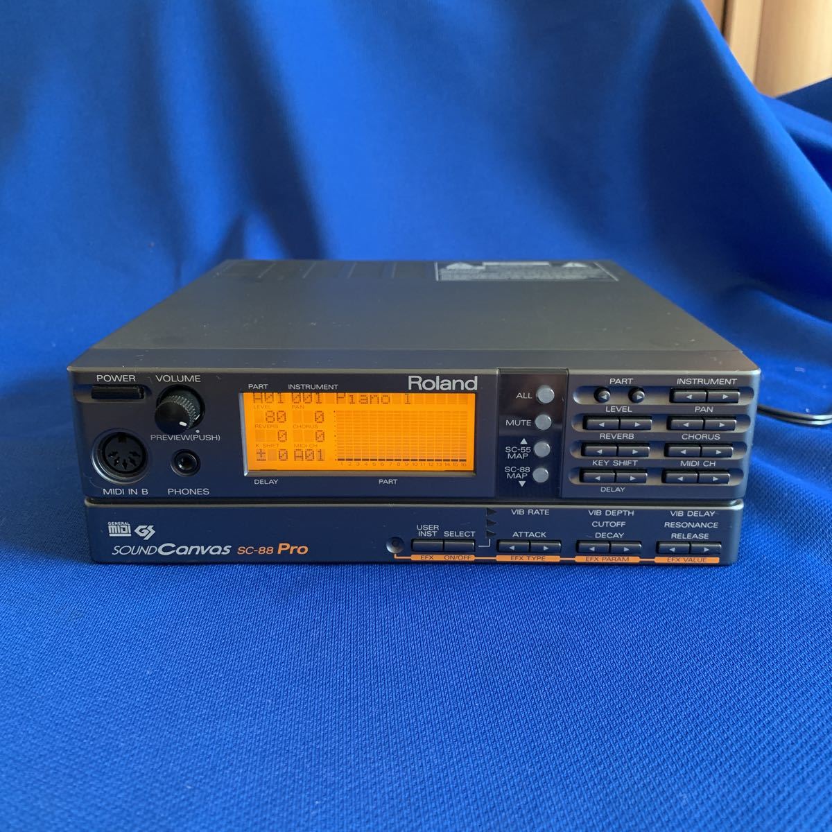 Roland SC-88Pro 動作確認済み 音源モジュール ローランド 取扱説明書