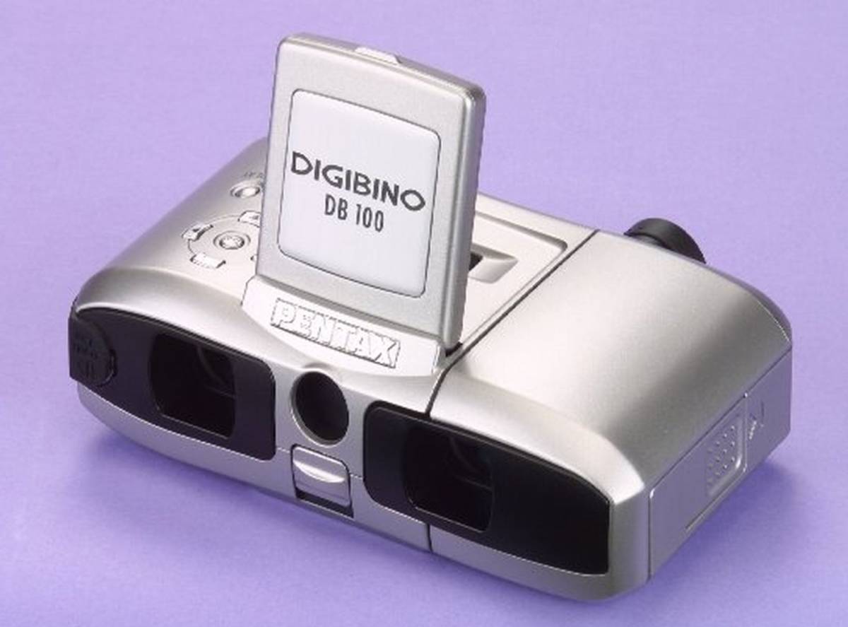 希少 PENTAX DIGIBINO DB100 デジカメ内蔵双眼鏡 倍率7倍 デジカメ内蔵双眼鏡 ペンタックス DIGIBINO DB-100 DIGIBINO DB100
