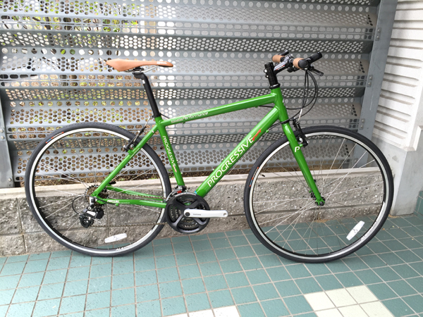 【未使用品】 PROGRESSIVE プログレッシブ FRD 180 クロスバイク GREEN