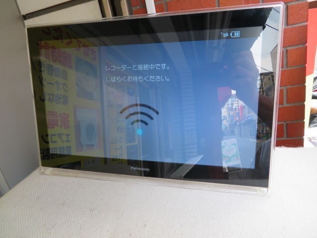 HOT，お得 15インチ☆Panasonic UN-JD15T3 ホワイト ポータブルテレビ