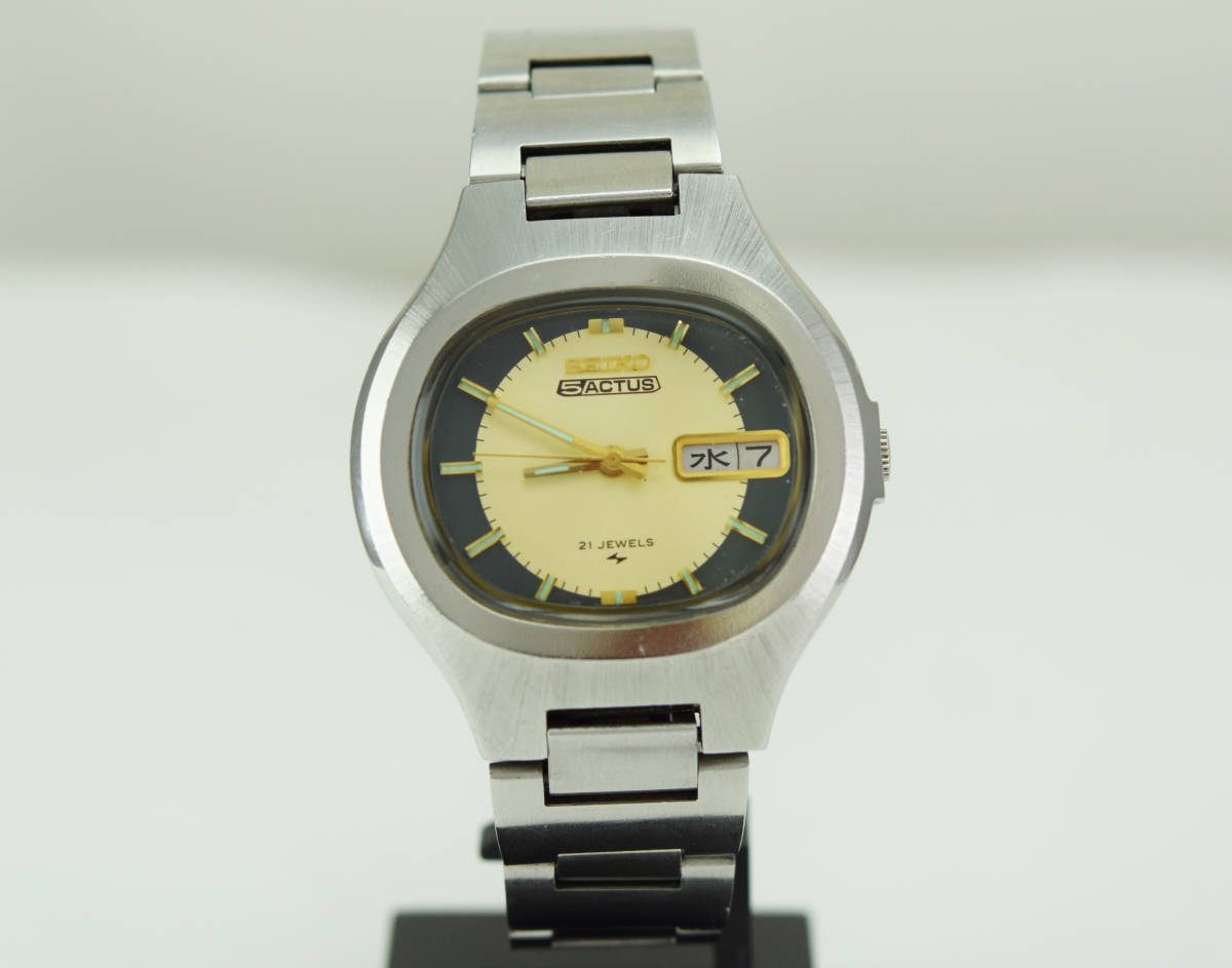 セイコー SEIKO 0 腕時計 ACTUS 自動巻き ジャンク 5ACTUS 25JEWELS SS 
