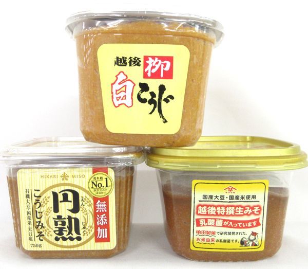 送料200円■za519■ヤマサキ 越後特撰生みそ(600g) 等　3種　11点【シンオク】