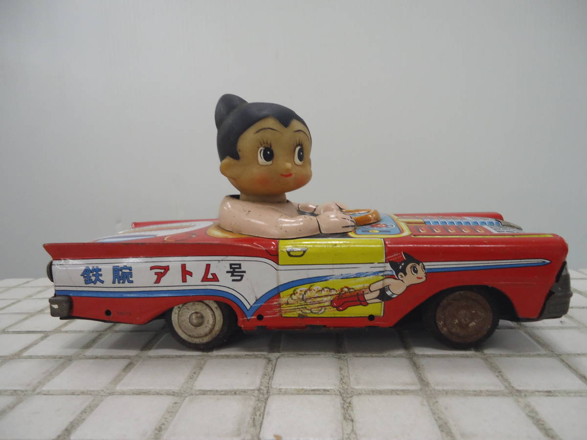 TADA 鉄腕アトム号 鉄腕アトム レースカー ブリキ Yahoo!オークション 