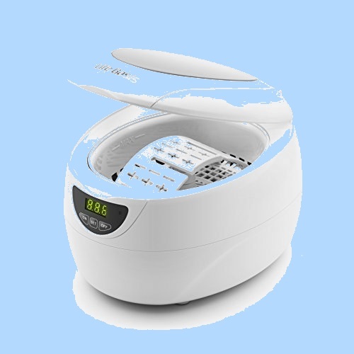 ☆★夏限定セール★☆新品☆未使用★ 超音波洗浄機 LifeBasis M-WH 卓上クリーナー … 大容量750ml 42，000Hz 5段階タイマー設定可能