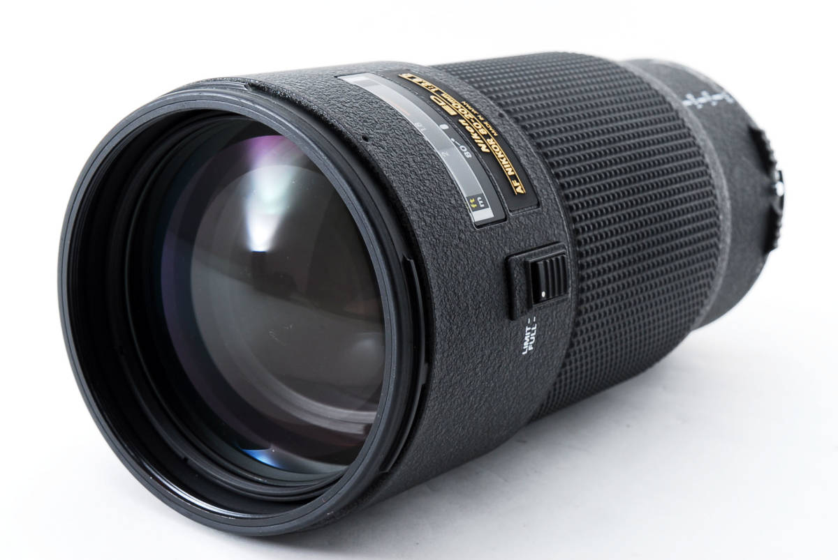 【良品】ニコン Nikon AF Zoom Nikkor ED 80-200mm f2.8 D オートフォーカスレンズ 試写・動作確認済み！482250