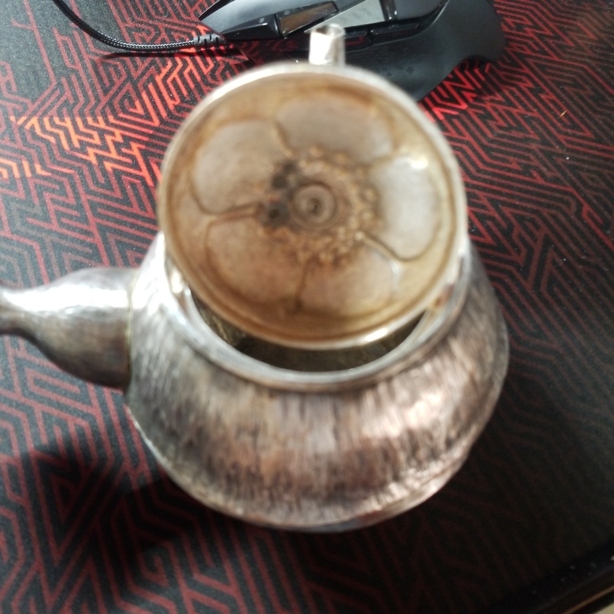 1977 工望作 純銀急須_6