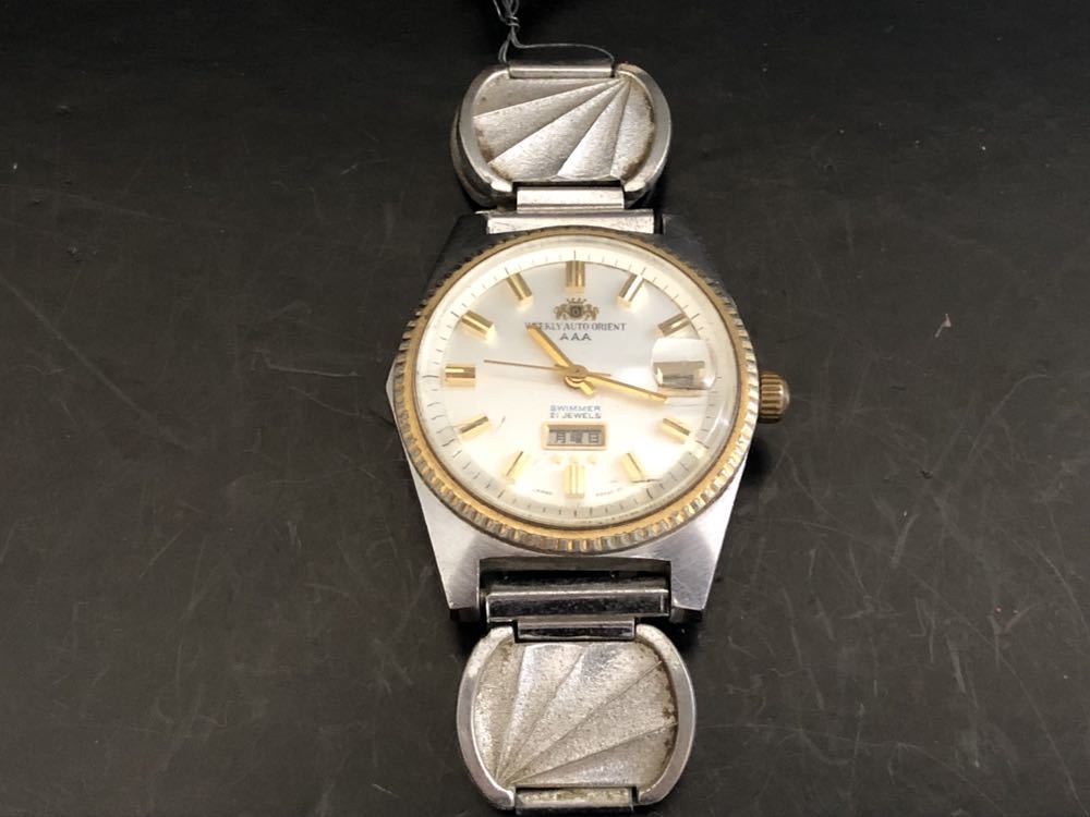 ORIENT オリエント スイマー150 クォーツ メンズ腕時計 ヴィンテージ 