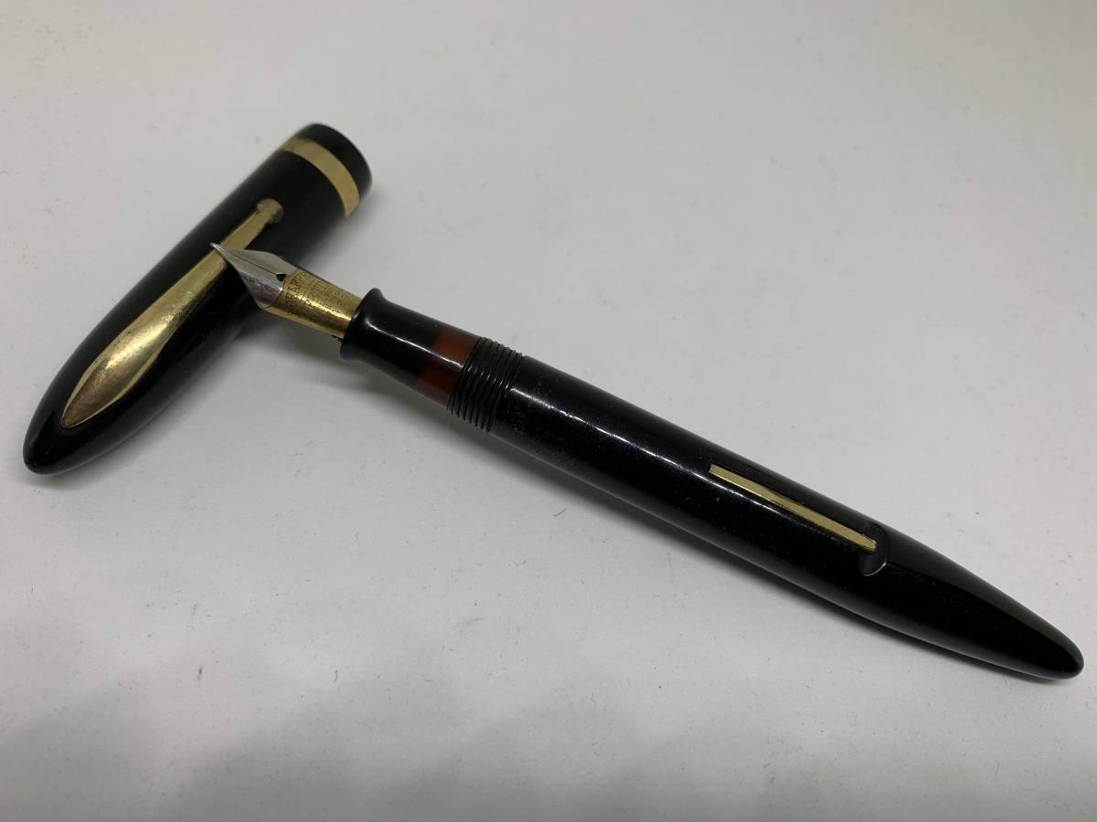 [Sheaffer]Balance Lifetime バランス ライフタイム レバーフィラー インク窓付 裏ホワイトドットの珍品[1930-40's]