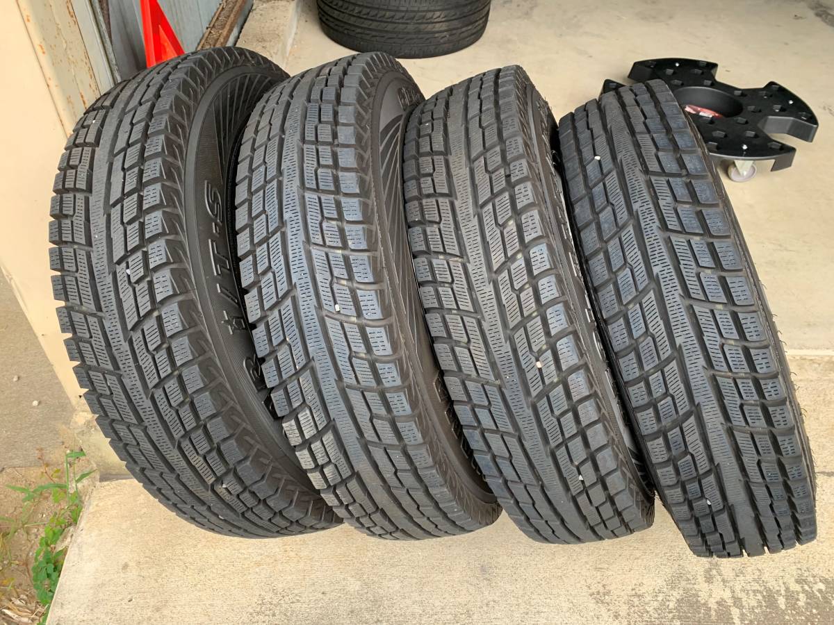 中古美品】ジムニー スタッドレス ホイール付き 4本セット 185/85R16 