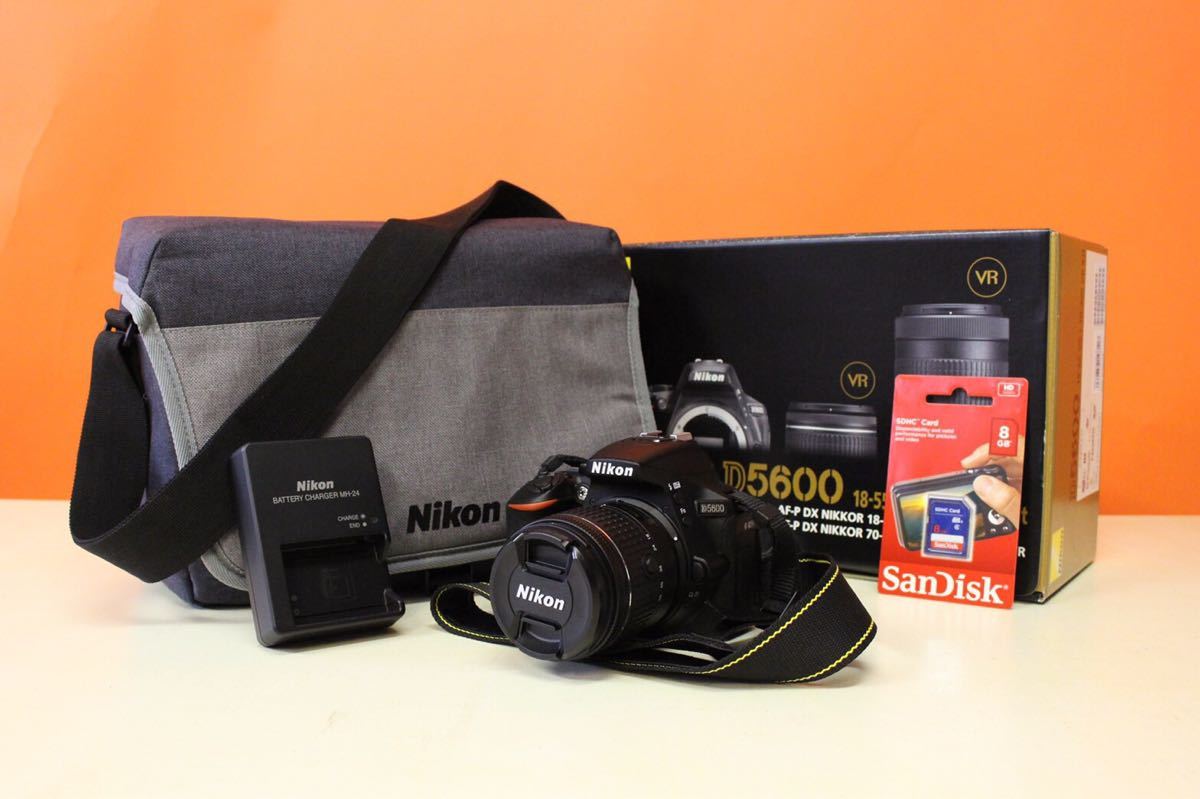 D5600 Nikon ダブルズームキット デジタル一眼レフカメラ | - 格安 